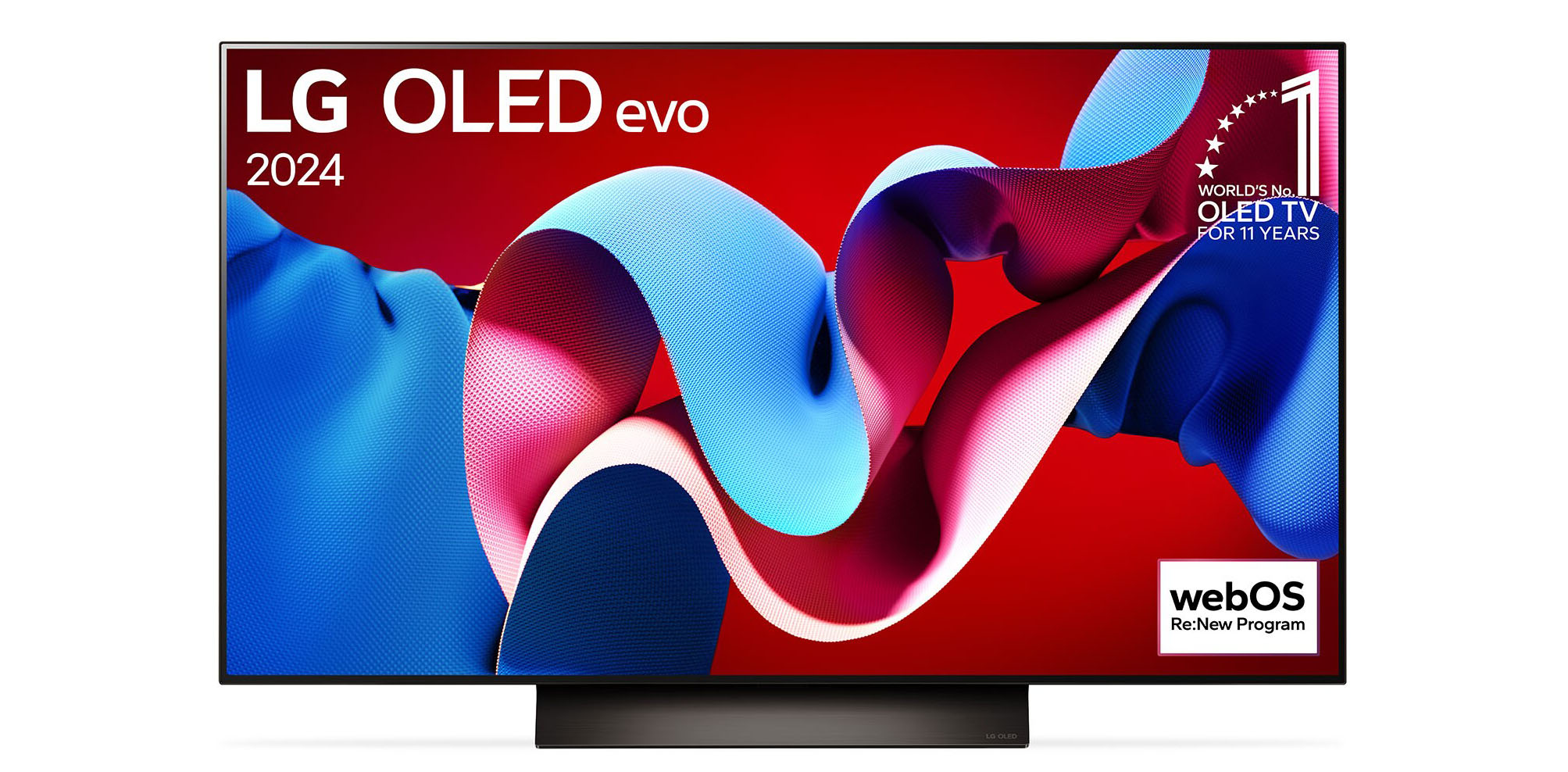 Der LG OLED48C47LA ist das aktuelle OLED-Mittelklassemodell.