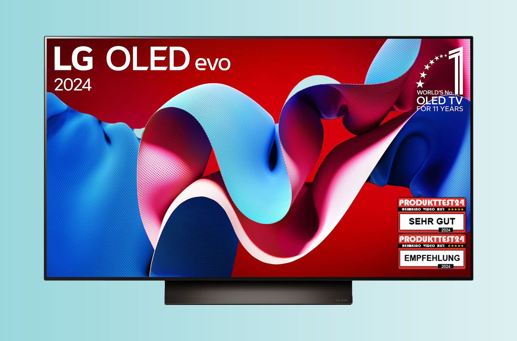 Der LG OLED48C47LA ist das aktuelle OLED-Mittelklassemodell.