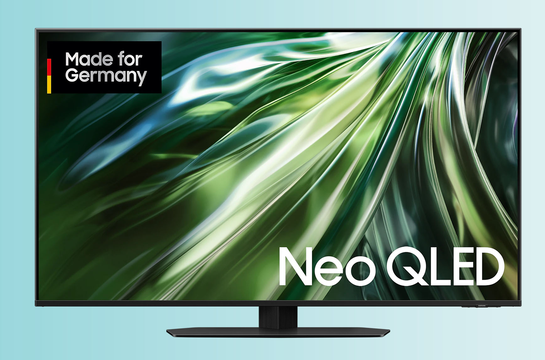 Mit einer Bilddiagonale von 43 Zoll bzw. 108 cm ist der Samsung GQ43QN90D der kleinste Fernseher mit Mini LED-Technik.