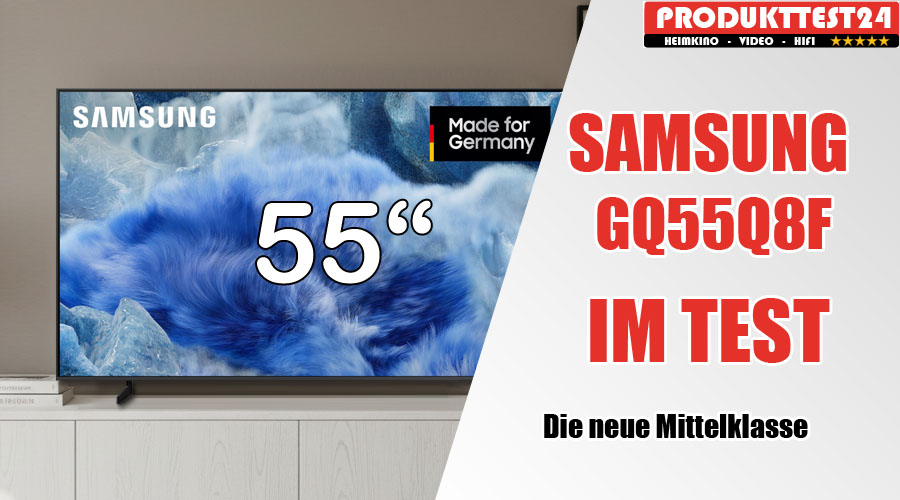 Im Test: Samsung GQ55Q8F QLED 4K-Fernseher