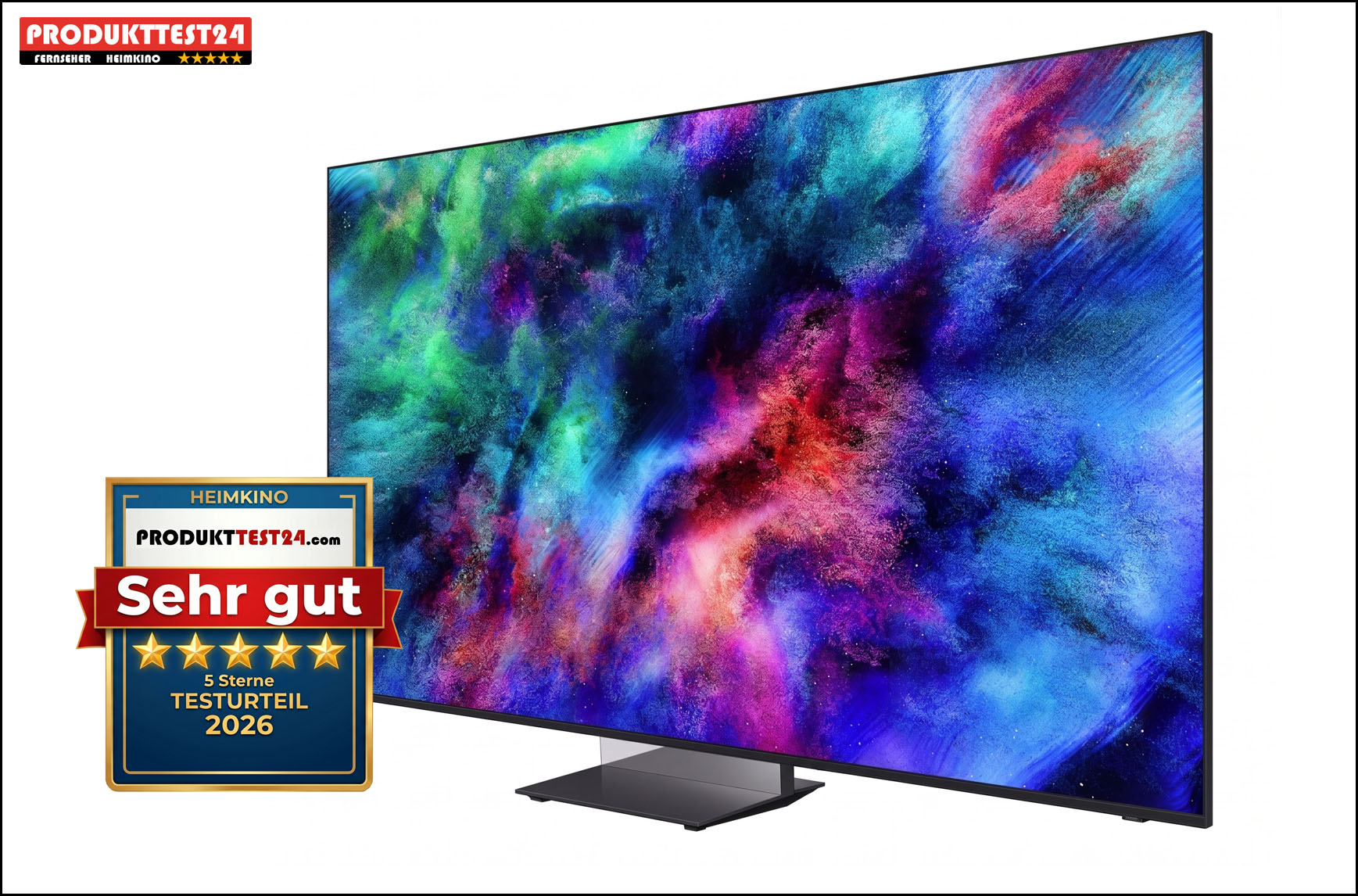 Der Samsung GMR85R95H Micro RGB Fernseher ist das neueste Topmodell.