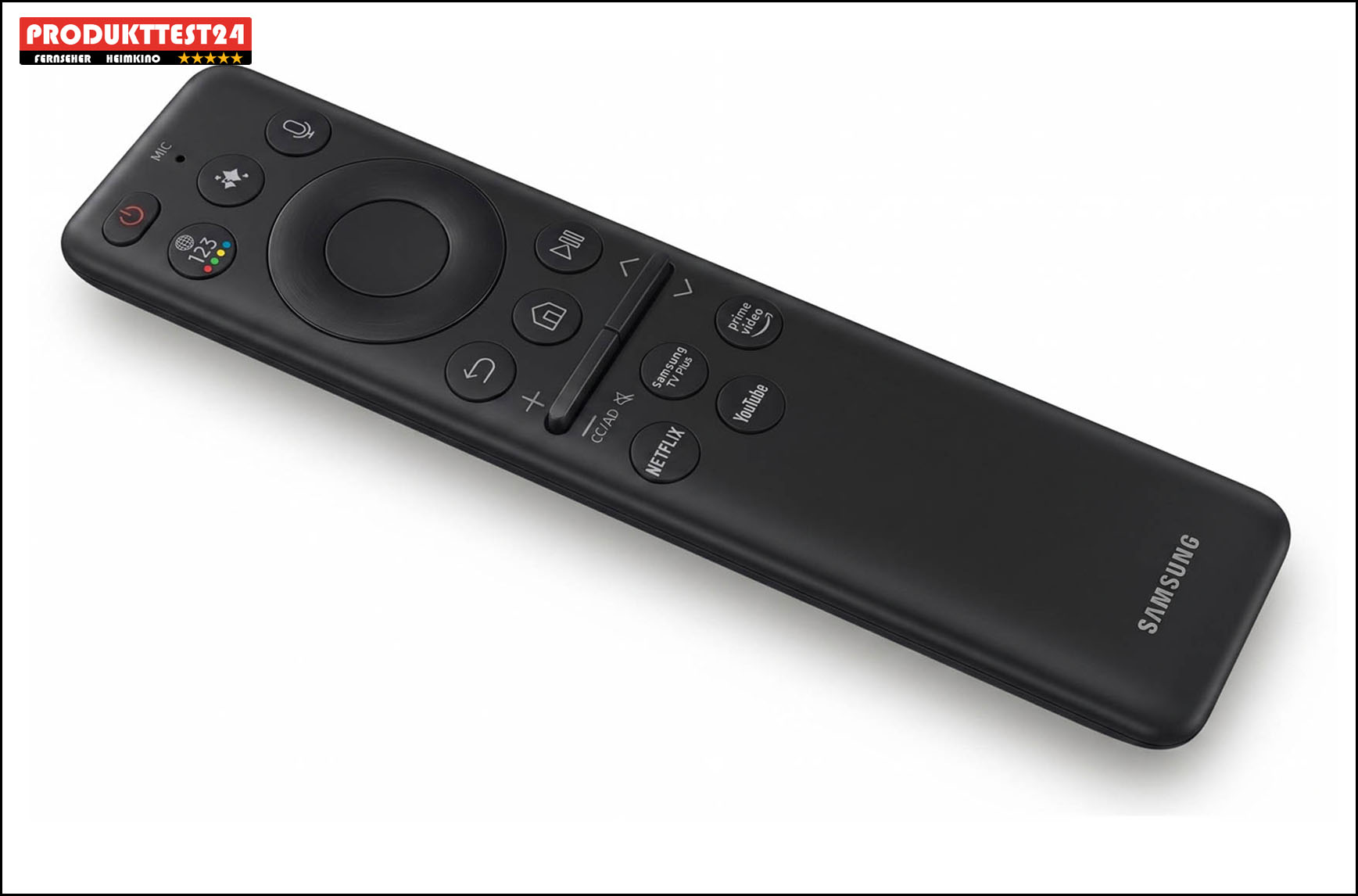 Für das Spitzenmodell haben wir eine hochwertigere Fernbedienung erwartet.