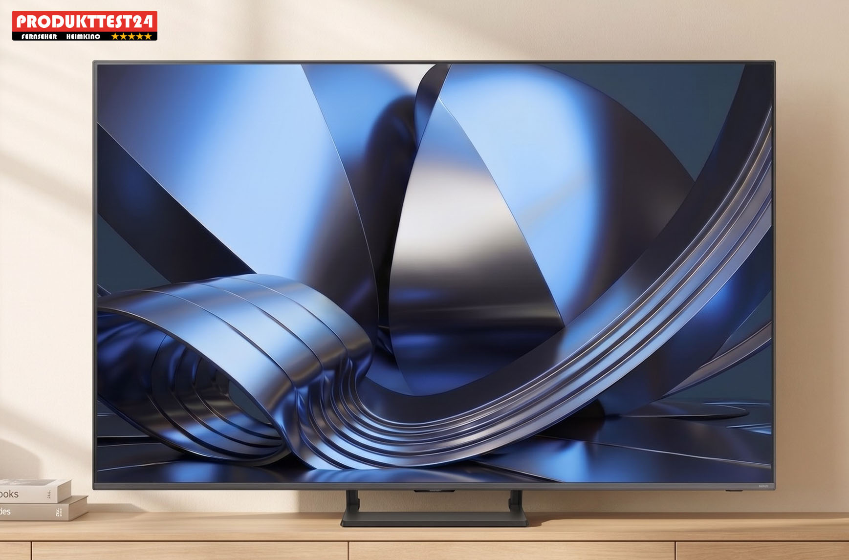 Der Hisense hat einiges zu bieten: Mini-LED-Technik, 144 Hertz, ein 2.1-Kanal-Soundsystem und vier HDMI-2.1-Eingänge.
