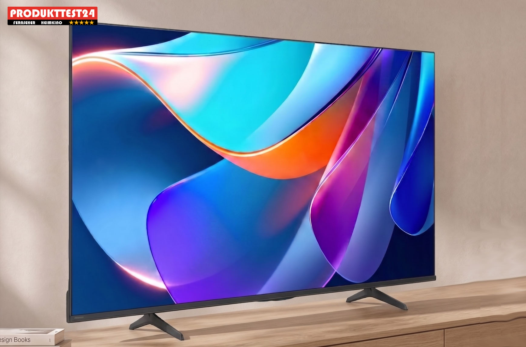 Großes Bild zum kleinen Preis – der Hisense 55E6DS ist der preiswerteste Fernseher seiner Klasse.